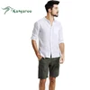 Long & Short sleeves collar white fabric linen shirt men for sale