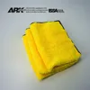 800GSM Yellow Absorbent Auto Microfiber Car Cleaning Towel