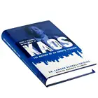 Hardcover black white novel book printing with dust jacket