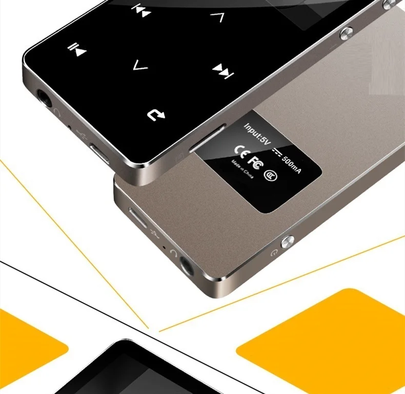 GERUIDA NEW MP3 Bluetooth MP4 Portable Video Player 8GB Metal Music Player With Voice Recorder Support TF Video FM Watch Picture (19)
