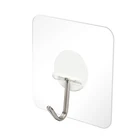 304 stainless steel wall mounted adhesive hook for bathroom Magic Hanger