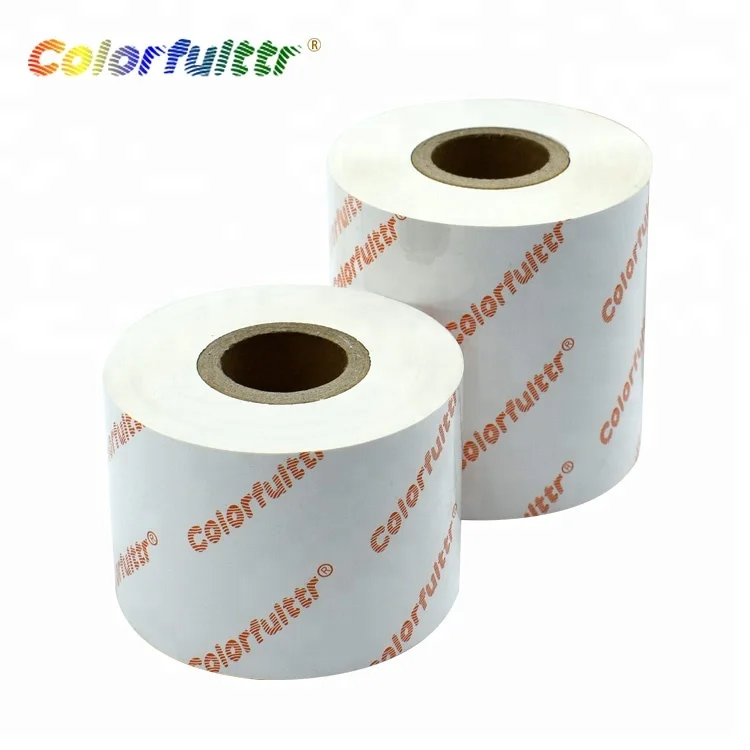 thermal transfer ribbon wash resin white