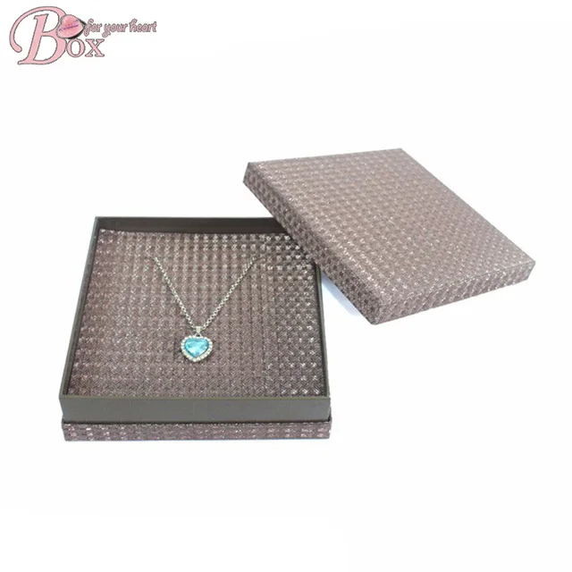 wholesale handmade square jewellery packaging gift box with the