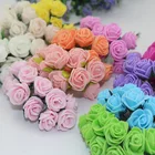 3-6mm multicolor rose flowers eva foam pe foam for Teady bear