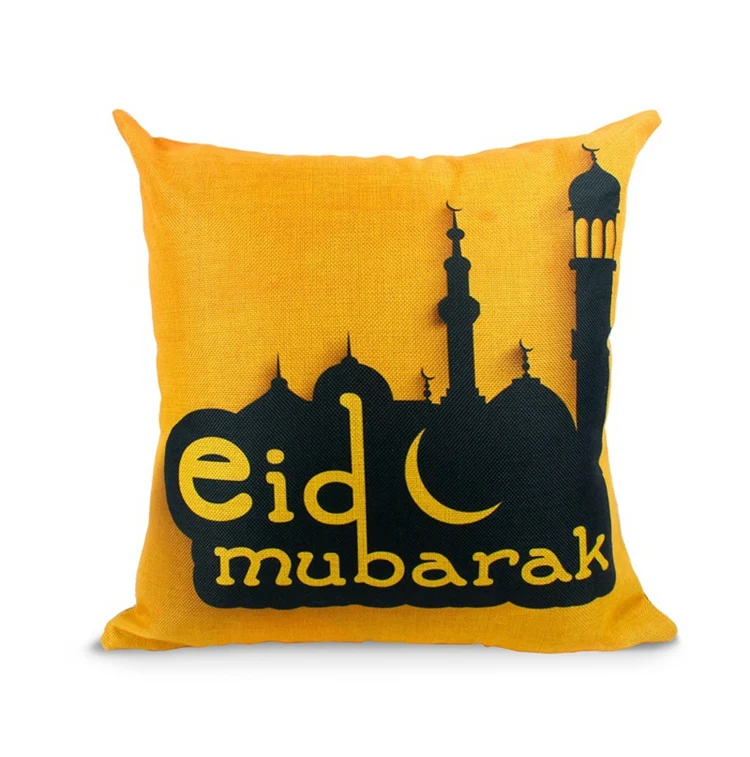 Party Supplies Ramadan Kareem Linen Banner Islamic Muslim Bunting