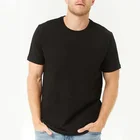 Customized Slim Fit Cotton Mens Printed Crew Neck Fitted T Shirts