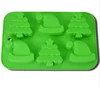 Factory Supply Cake Baking Silicone Moulds For Soap Candy Mold Christmas
