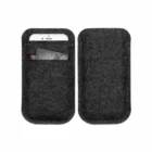 Cheap Felt Mobile Phone Case with Card Holder Bag