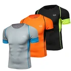 Bulk Wholesale Private Label Clothing Mens Slim Fit Gym T Shirt