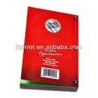 custom perforation book printing gift coupon offices