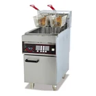 Factory Directly Stainless Steel Restaurant Kitchen Equipment Gas Deep Fryer With Cabinet For Sale