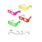Oempromo custom logo paper anaglyph 3d glasses