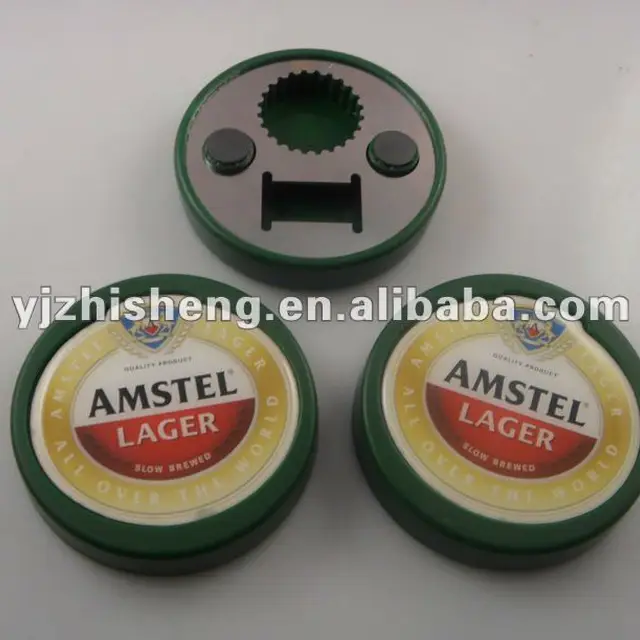 magnetic plastic bottle opener