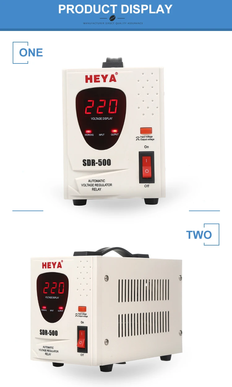SDR 500va-12kva Whole House Power Single Phase Automatic Voltage Regulator/Stabilizer