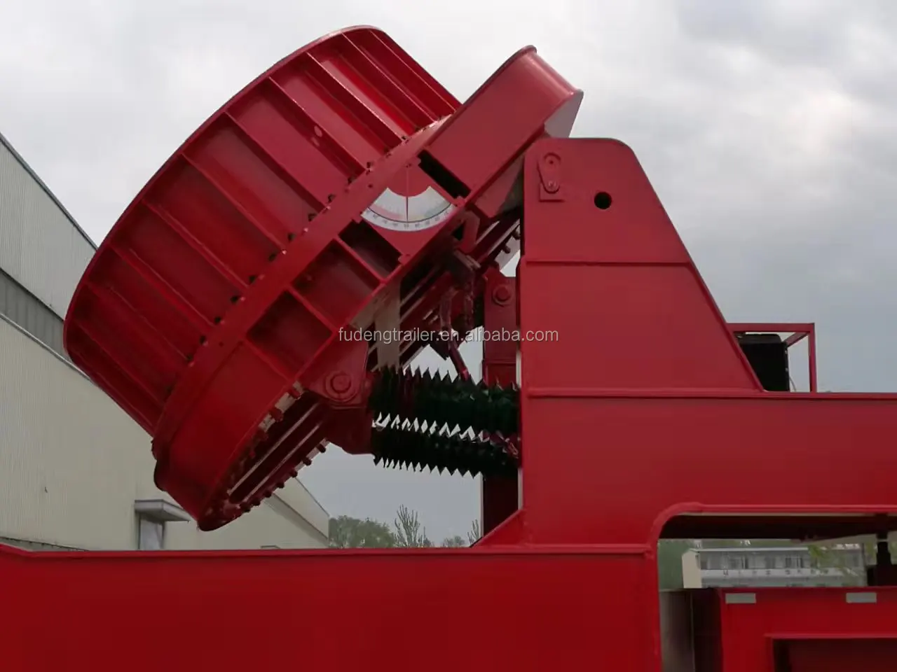 mountain road wind blades transporter , fudeng rotor blade