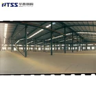ISO9001 Warehouse metallic roof structure steel structure warehouse drawings