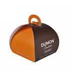Custom Paperboard Cake Box Packaging with hand
