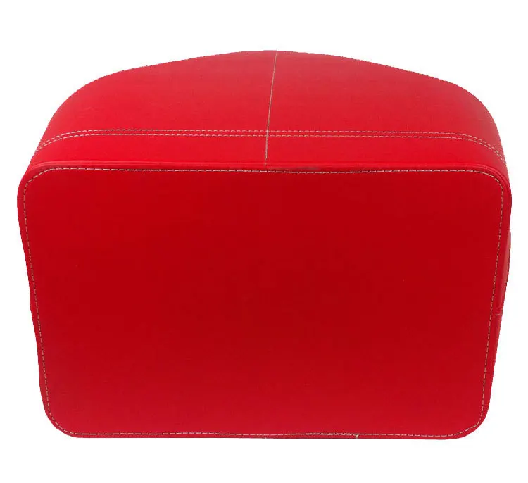 Beautiful atmosphere of classic leather leather basket storage basket gift basket basket shopping basket hand mid autumn