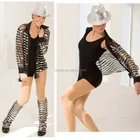 MBL254 sexy modern girl's jazz dress jazz costume/ fancy dance costumes