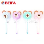 Beifa Brand BPKF617 Girls Favorite Cute Plastic Cheap Ballpoint Pen Wholesale Kawaii ball pen promotional