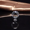 Door cabinet Knob 30mm diamond shape crystal glass cupboard drawer handle