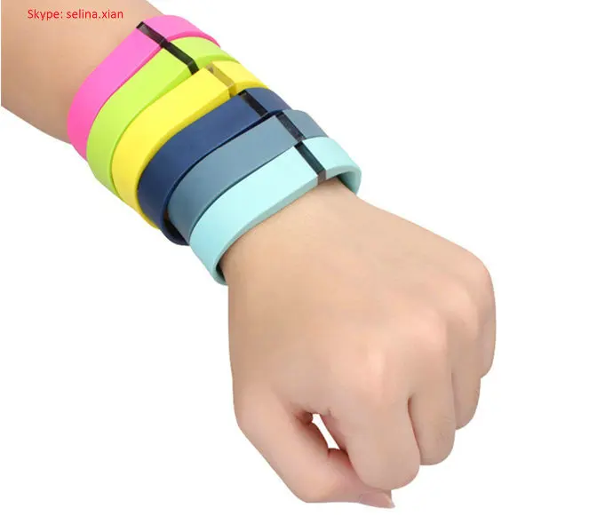 16 solid color available TPU+TPE material replacement large fitbit flex wireless band with factory price