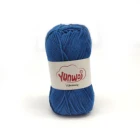 In Stock Milk Cotton Yarn Vibrancy 40% Acrylic 60% Cotton Blended Yarn For Knitting