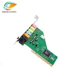 pci sound card 7.1 Channel 3D Audio Card sound card with C-MEDIA 87368 Chipset
