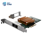 Gigabit dual Port RJ45 Intel I350 PCIe x8 Compatible Optical Network Card