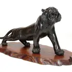 Hot sale brass animal life size garden tiger statue for sale