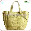 Luxury real crocodile skin handbag imitation