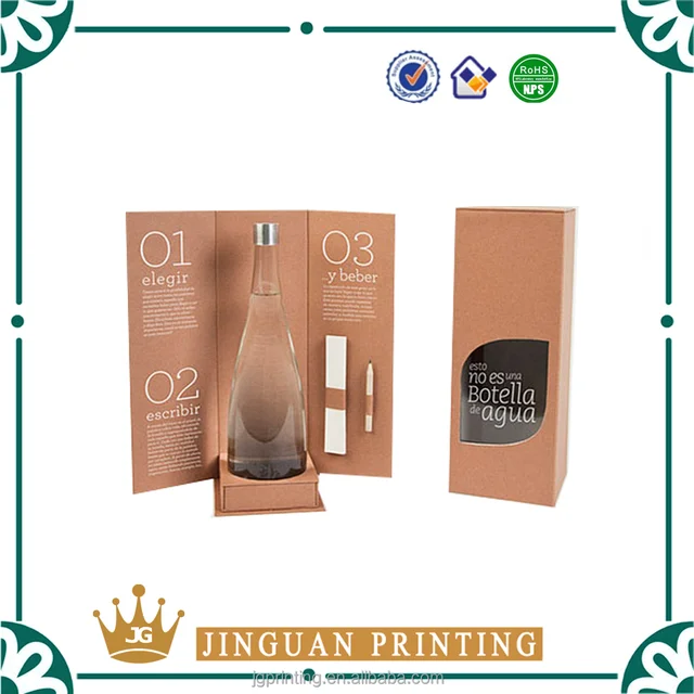 printing high quality packaging champagne luxury wine gift box
