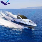 Feichi brand 30ft fiberglass high speed fishing boat made in China