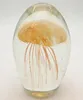 murano cheap price beautiful brilliant glass jellyfish paperweight
