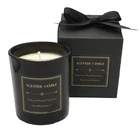 Private label Natural soy wax scented candle factory custom aromatherapy jar soy wax candle