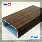 6063-T5 wooden grain aluminium profile for windows and doors