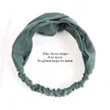 Japanese and Korean Trendy New Solid Color Knot Headband Suede Head Wrap Headband for Women