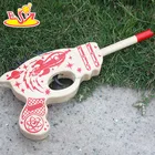wholesale hot quality baby wooden gun toy cheap kids wooden gun toy W02A098