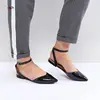 /product-detail/cheap-online-wholesale-wide-fit-black-snake-leather-ankle-strap-flat-shoes-easy-buy-shoes-direct-from-china-60755775852.html