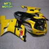 Motorcycle Injection Plastic Fairing Kit For Suzuki GSXR 1000 2000-2002 Yellow