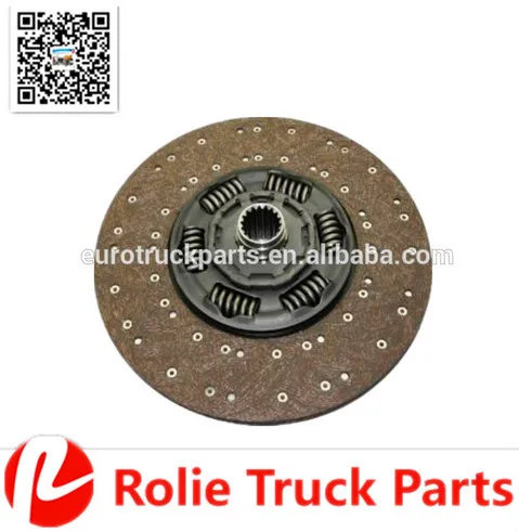 NO.1878000117 Heavy duty truck body parts clutch plate auto parts clutch disc for trailer.jpg