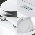Chaozhou New Hot Sale Grade Bathroom Ceramic WC Siphonic One Piece Toilet Commode