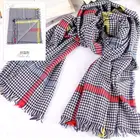 Crochet cheetah map oversized scarfs cotton scarf