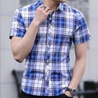 Latest slim fit plain casual clothes buttons shirts for men women blouses