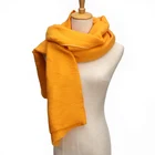 Polyester woman winter cheap shawls winter unisex scarf