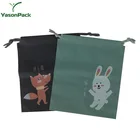 Pe Logo Luxury Basketball Cheap Printed Nylon Custom Drawstring Bag Waterproof
