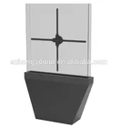 high resolution wifi 100cm 3d hologram led fan display with cover and stand