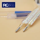 Chinese well-known supplier mercury armpit clinical thermometer reading