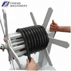 High Speed 20M/min Single Wall PA Nylon Plastic PP PE Corrugated Pipe Machine
