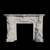 Factory Supply Antique Imitation classic marble fireplaces surround